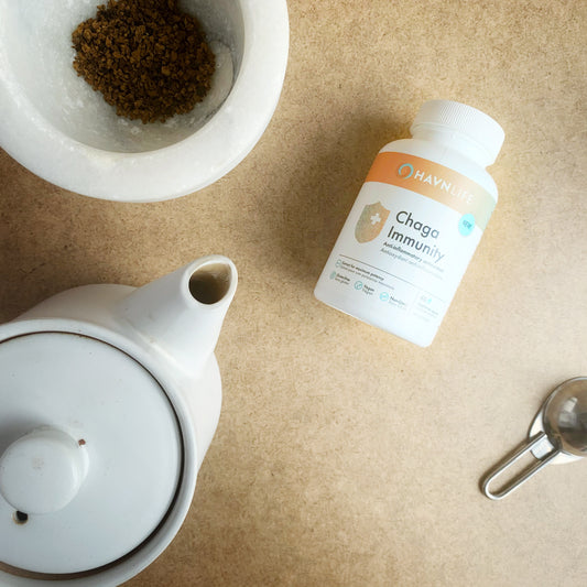 Calm your mind and gut with Chaga